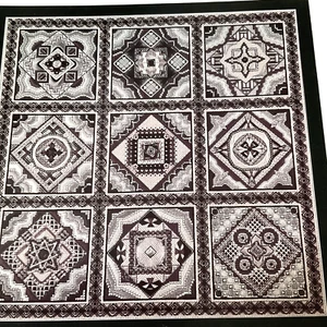 Jean Hilton's Chapter Patches Needlepoint Booklet 1993 Eleven Designs 46 Pages - Picture 1 of 5
