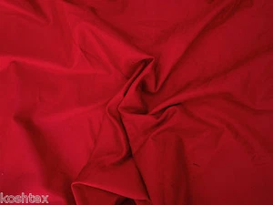 Tela de spandex de sarga roja por yarda elástica de 4 vías - Imagen 1 de 6