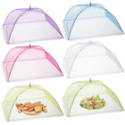 6-Pack Mesh Food Cover Umbrella for Outdoor Picnic BBQ Party
