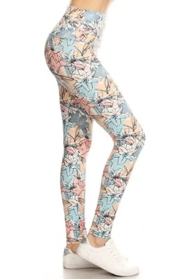 Leggings Buttery Soft Cintura Alta Muchos patrones; niños, reg y + tallas disponibles!! Foto 1 de 4