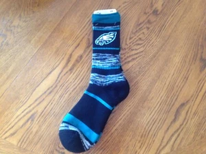 Philadelphia Eagles NFL Striped RMC Socks Large 10-13-BNWTS - Bild 1 von 1