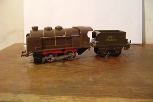 Hornby Hachette locomotive et tender réseau Est + clé Echelle O - Photo 1/2