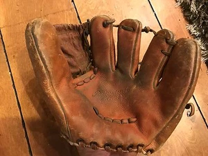 VINTAGE SEA WIDE HIDE MADE IN JAPAN BASEBALL GLOVE SUPER RARE - Picture 1 of 5