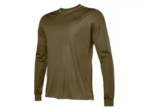 Fox Racing Ranger Long Sleeve MTB Jersey - Font - Olive Green - 2022 - Picture 1 of 3