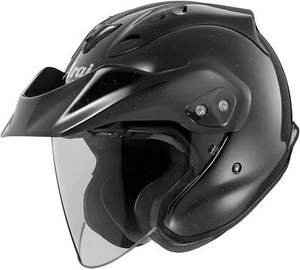 Casco de motocicleta de calle Arai sólido adulto CT-Z - negro diamante/X pequeño - Imagen 1 de 1