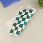 1Pc Pvc Leather Chess Board 34.5Cm Portable Soft Rollable Durable Chess Board