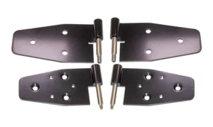 Kentrol Door Hinge Set 4 Pieces T-304 Stainless Steel Fits03-06 Jeep Wrangler TJ - Picture 1 of 5