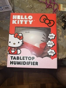 HELLO KITTY Red White Tabletop Humidifier NEW - Picture 1 of 3