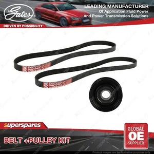Gates Belt & Pulley Kit for Nissan Pulsar N16 1.6L 83kW QG16DE 2000-2003 - Picture 1 of 2