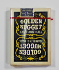 Vintage GOLDEN NUGGET Gambling Hall Playing Cards Deck SEALED CELLOPHANE