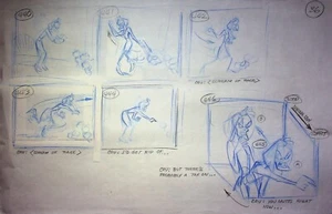Disney 101 Dálmatas: La Serie 1997 Dibujado a Mano Animación Producción Guión Gráfico - Imagen 1 de 2