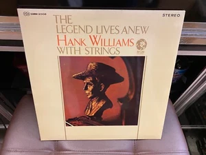 Hank Williams With Strings The Legend Lives Anew LP MGM 1968 JAPAN IMPORT EX - Picture 1 of 3