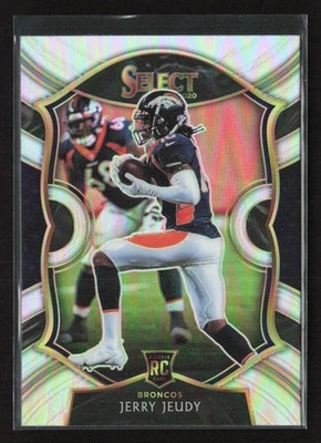 Jerry Jeudy 2020 Panini Select #56 Silver Prizm Denver Broncos - Image 1 of 2