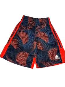 Adidas Blue/Orange Athletic Shorts Size S (8) - Picture 1 of 5