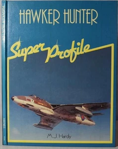 HAWKER HUNTER British Jet Fighter RAF Black Arrows Super Profile - Picture 1 of 4