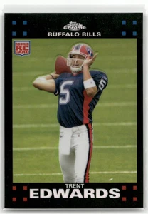 2007 Topps Chrome #TC171 Trent Edwards Refractors - Bild 1 von 2
