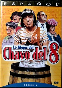 Lo Mejor del Chavo del 8, Vol. 3 (DVD, 2001) Español EXCELENTE/CASI COMO NUEVO ESTADO - Imagen 1 de 3