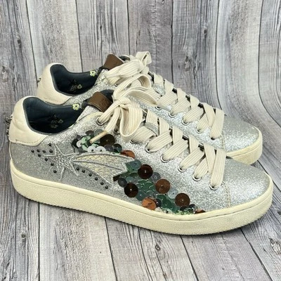 Zapatilla deportiva Coach Shooting Stars metálica y lentejuelas de moda para mujer 9,5 precio de venta sugerido por el fabricante 395 USD Foto 1 de 4
