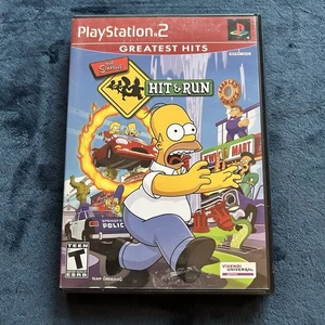 Los Simpson: Hit & Run (PlayStation 2, 2003) en caja original - Imagen 1 de 4