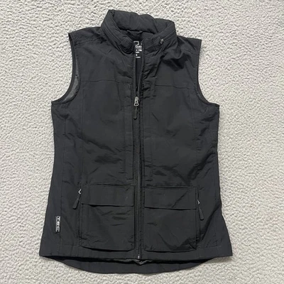 ScotteVest QUEST Vest Womens S Black Hooded 24 Pocket Travel Outdoors Gorp - Image 1 of 4