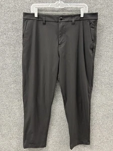 Lululemon Herrenhose schwarz einfarbig ABC Commission Classic Fit Stretch Größe 34 - Bild 1 von 13