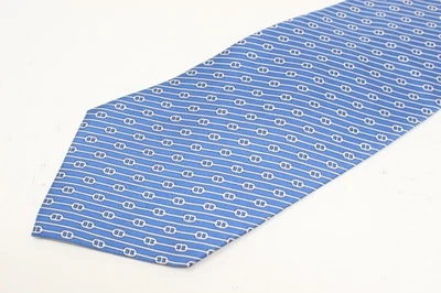 Corbatas para hombre HERMES PARIS SEDA HECHAS EN FRANCIA, solo limpieza en seco Foto 1 de 3