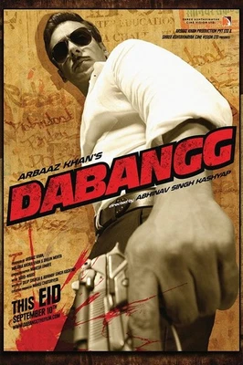 Dabangg Bollywood Movie Poster – Indian Film Wall Art, Movie Decor, Collector’s - Image 1 of 4