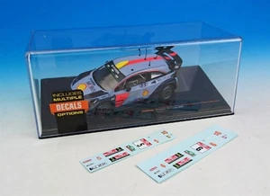 Ixo 1/43 Hyundai i20 Coupe WRC 2017 Wales GB Neuville & Mikkelsen RAM645C - Picture 1 of 2