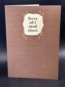 Thinking of You (and Chocolate) Greeting Card w/Envelope - Picture 1 of 4