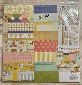 Crate Paper *NEIGHBORHOOD* 12x12 Paper Collection Kit 21-Pcs COMPLETE RARE - Picture 1 of 4