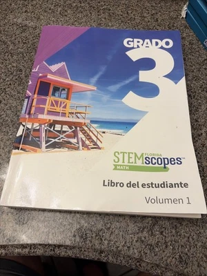STEMscopes Grade 3 Spanish Version, Vol. 1 Student Workbook  - Image 1 of 4