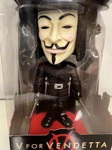 Wacky Wobbler Bobble-Head V For Vendetta Freedom Forever New in Box Funko - Picture 1 of 13