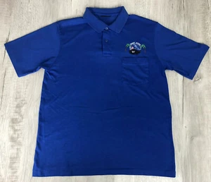 Desert Storm 91 Polo Shirt Blue 2 Button Collard Mens Size Medium - Picture 1 of 11