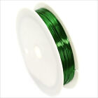 Wire Copper 0 1/32in   55 9/12ft Green for Jewelry and Creative Hobby