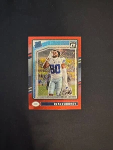 2024 Panini Donruss Optic - Rated Rookie Ryan Flournoy #288 Red Mojo Prizm (RC) - Picture 1 of 2