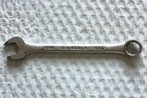 SK TOOLS USA C-18, 9/16" COMBINATION WRENCH, 6.5" LONG, 12 POINT. - Picture 1 of 10