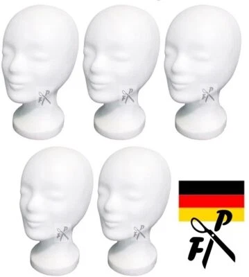 ♥ 5 x FP Styroporkopf ML - Perückenkopf - TOP Markenqualität aus Deutschland