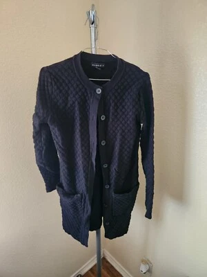 Maggie.T Button Down Long Sleeve Cardigan With Pockets - image 1 of 3
