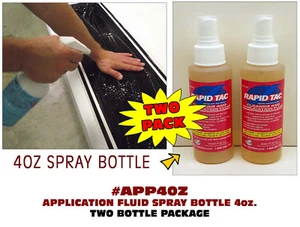 SP - APPLICATION FLUID - RAPID TAC - 2 BOTTLES 4 oz EACH - Bild 1 von 1