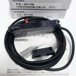 KEYENCE FS-N11N Sensor Amplifier FSN11N Fiber Optic Sensor 1PC In Box NEW - Picture 1 of 4