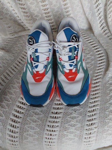 Puma RsFast Go For Lace Up Uomo Bianco Sneakers Scarpe Casual 385796 01