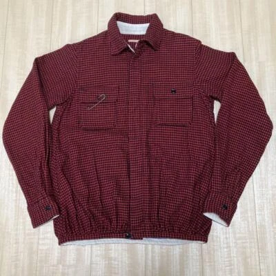 Фланелевая рубашка-блузон KAPITAL с узором гончая размер 1   - Изображение 1 из 4