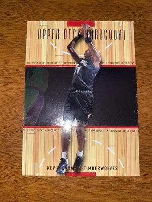 1999-00 Upper Deck Hardcourt Timberwolves Basketball Card #31 Kevin Garnett - Image 1 of 2