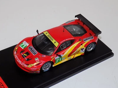 1/43 TSM Fujimi Ferrari F458 Italia GT2 Le Mans 2011 AF Corse #71 Foto 1 de 4