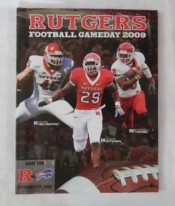 NJ Rutgers vs. Howard 12. September 2009 Fußballprogramm Küche, jung, Silvestro - Bild 1 von 1