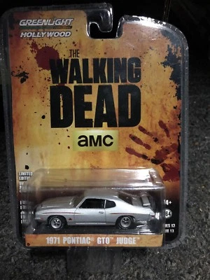 GREEN LIGHT Collectibles WALKING DEAD 1971 Pontiac GTO Judge 2016 - Image 1 of 2