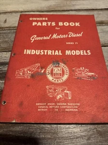 GM DIESEL Series 71 Engines Parts Manual Detroit Catalog Book 3-71 4-71 6-71 - Picture 1 of 6