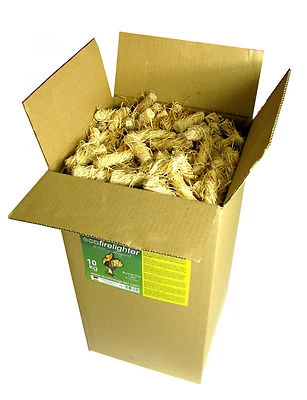 Accendifuoco ecologico 10kg barbecue e camino NUOVO kindling per forno per pizza - Bild 1 von 4