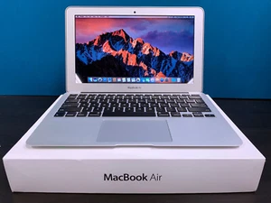 ULTRALEICHTER APPLE MACBOOK AIR 11 ZOLL LAPTOP / 128GB SSD / 1 JAHR GARANTIE - Bild 1 von 15