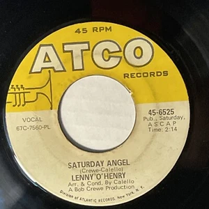 Lenny O'Henry: Across the Street/Saturday Angel 45 ATCO northern soul - Picture 1 of 4